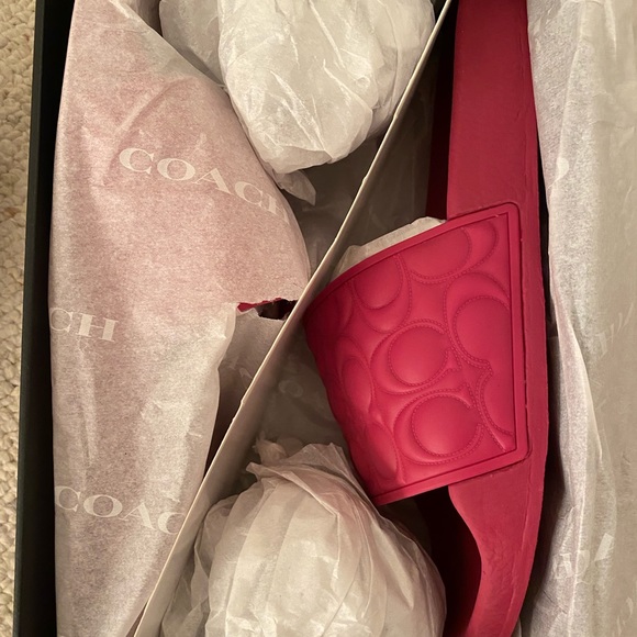 NWB COACH G5062 ULI SLIDE/SLIP ON SPORT SLIDES Women’s Size 6 - Picture 5 of 10